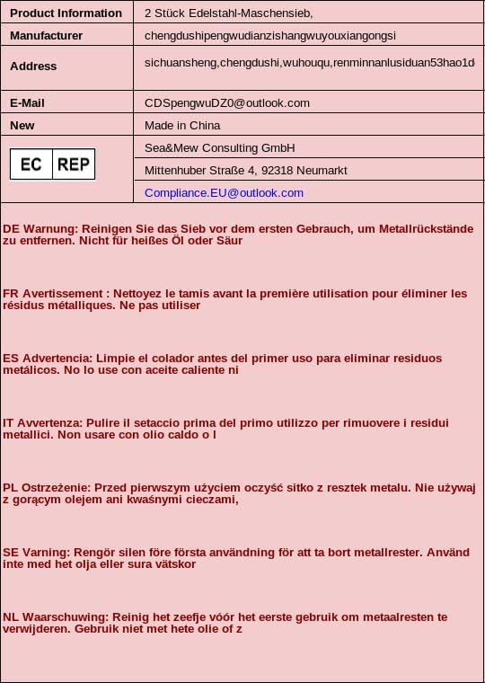 Miniatura 8 de 2 tamices de malla de acero inoxidable, tamiz fino de harina para hornear, cocinar y té, mini coladores de acero inoxidable 304, colador para quinua