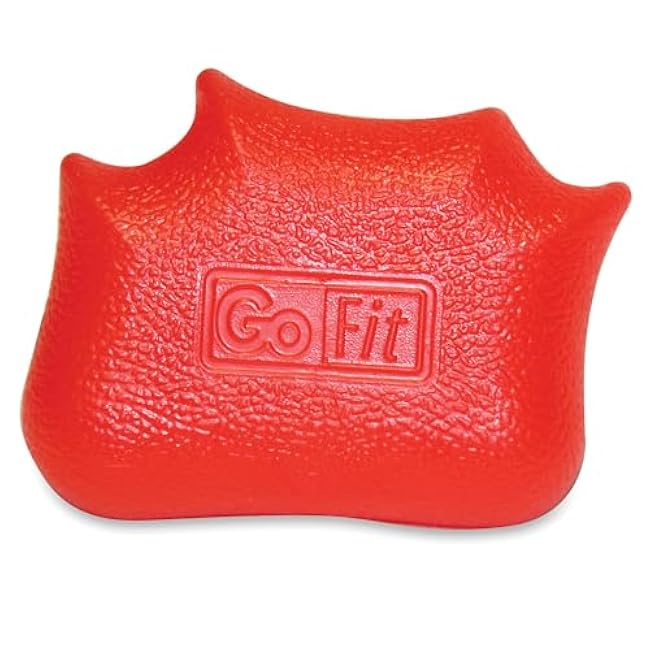 GoFit Strengthening Gel Hand Grip - Firm Resistance,Red
