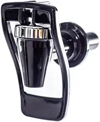 Torneiras sem rosca com Niple compatível Filtros Purificadores Bebedouros Britânia (Preta Tampa Cromada)