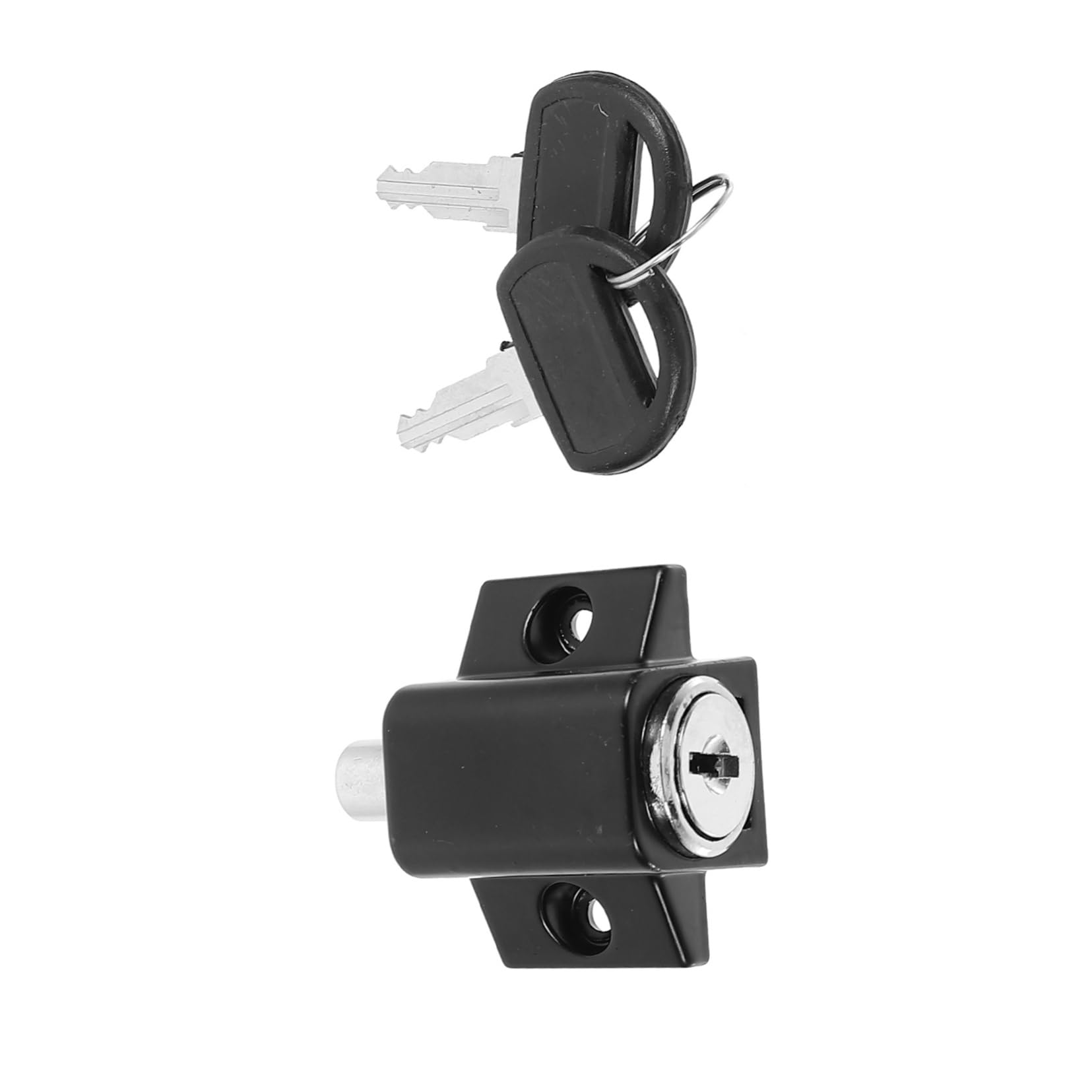 Lot De 3 Serrures Pour Portes Coulissantes Et Fenêtres - Antivol Pour Garçons Et Filles - Construction Robuste En Alliage De Zinc - Serrures À Clé Pour Portes-fenêtres