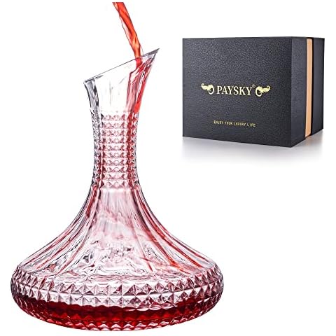 Paysky Decantador de Vino Grueso con Caja de Regalo Cover