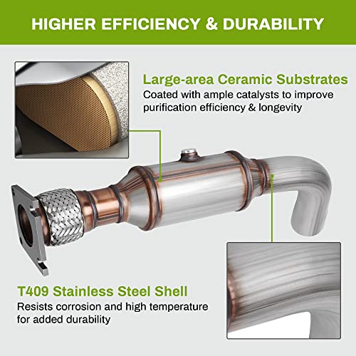 image for AUTOSAVER88 Catalytic Converter Compatible with 2008-2010 Chrysler Tow