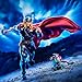 Marvel Legends Maximum Series Thor, Deluxe Thor Comics Collectible 6-Inch Action Figure; Articulation for Mighty Poses; Accessories Fit for a God of Thunder