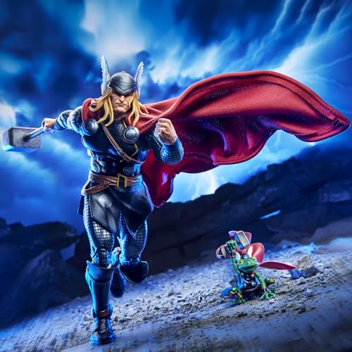 Thor de Marvel Legends Maximum de 15 cm, figura coleccionable deluxe con accesorios de cómics 5