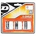 Dunlop U-Sweat (3-Pack) Overgrip (White)