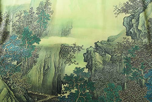 Ledamon-Womens-100-Silk-Kimono-Long-Robe-Classic-Colors-and-Prints