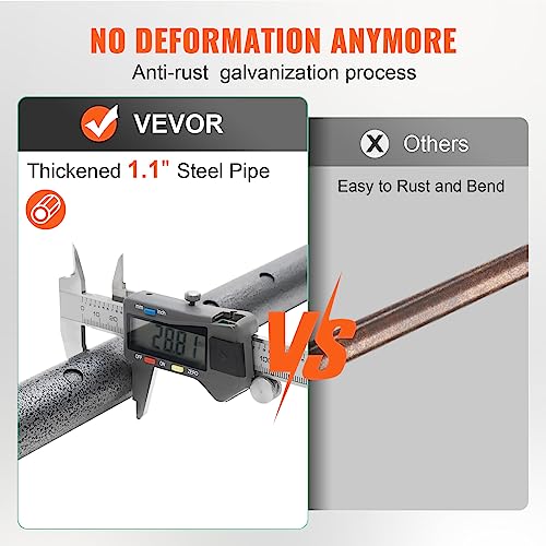 image for VEVOR Cargo Bar, Truck Bed Bar Adjustable from 40