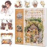 Autocollant Scrapbooking 50 Feuilles, Stickers Washi Prédécoupés Motifs...