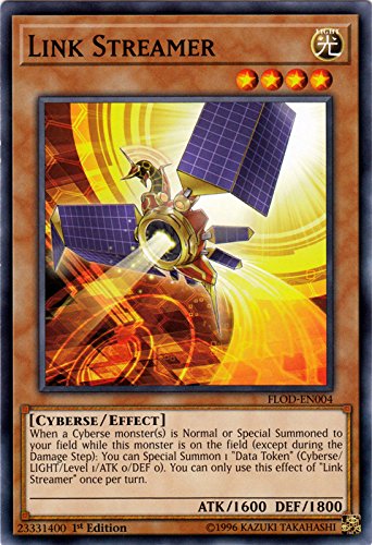 Yu-Gi-Oh! Link Streamer - FLOD-EN004 - Common - 1st Edition Flames Of Destruction - View #8