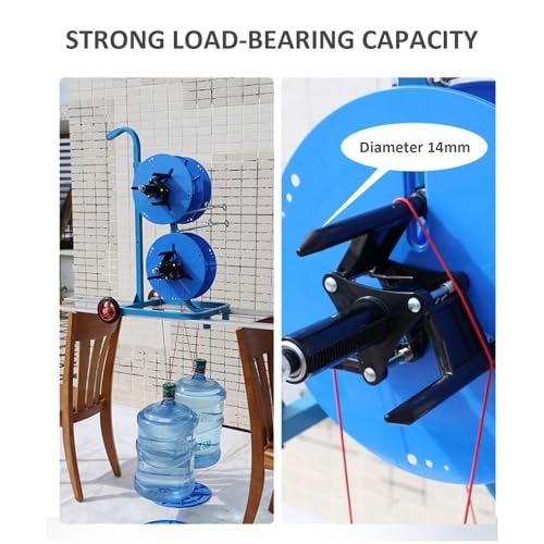 Bobina di filo elettrico con ruote, carrello dispenser per cavi con assi multipli, grande bobina spinner per tiratura industriale e al dettaglio