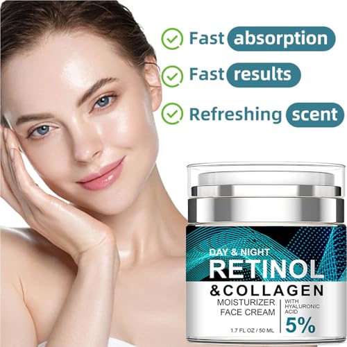 Advanced Retinol Collagen Cream with Hyaluronic Acid - 50ml - Image 3