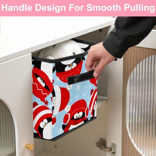 Boîte de rangement en tissu pliable pour placard encombré de maison