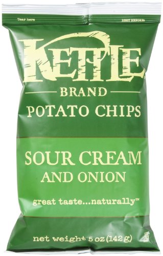 Image of Kettle Brand Sour Cream & Onion Potato Chips - 5 oz