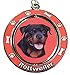 E&S Pets Rottweiler Double Sided Spinning Key Chain, KC-33