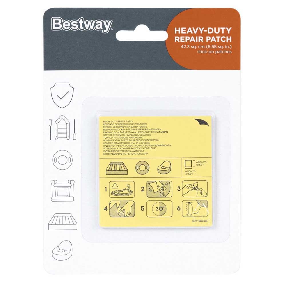 Heavy Duty Repair Patch, Swimming Pool Patch Repair Kit, Pool Puncture Repair Patch, 10 Patches, Multicolor,62068
