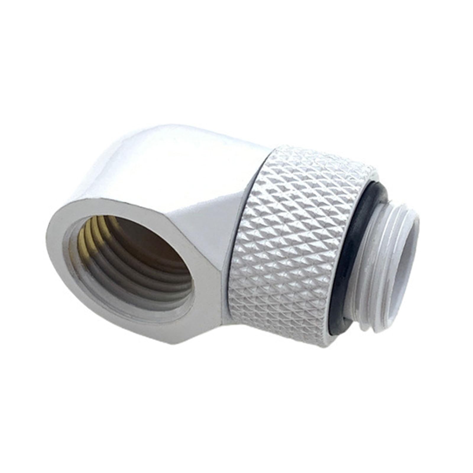 Pressure Resistant Rotating 90 Degree Water Cooling Elbow Metal Adapters for Enhances Cooling Water