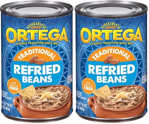 Image of Ortega Refried Beans, Traditional, 16 oz (Pack of 2)