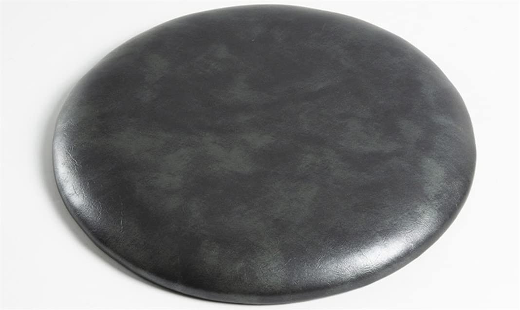 Cojín redondo de cuero para taburete de bar con esponja cómoda 30cm