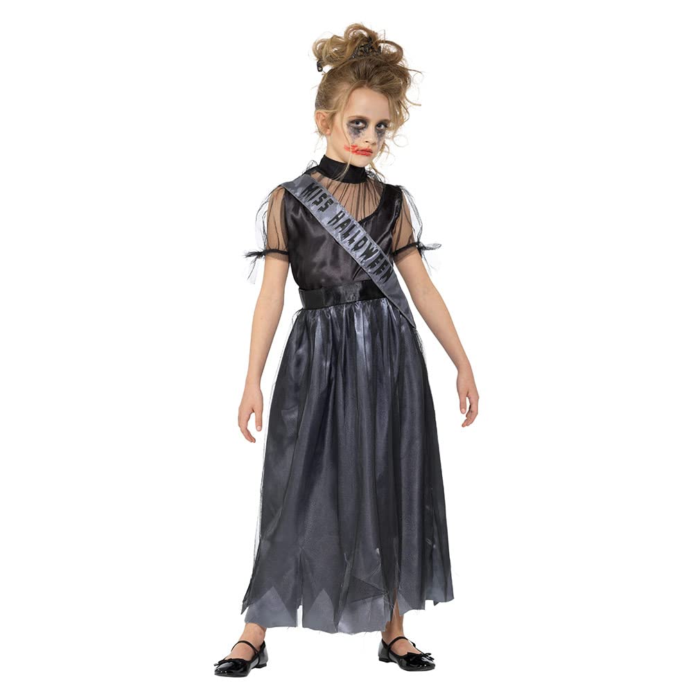 Mad Toys Miss Halloween Kids Halloween Cosplay, Black, 3-4 Years, 84599S