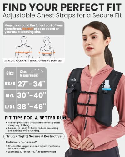 Image of Zelvot Running Vest for Women Men, Touchscreen Phone Pocket