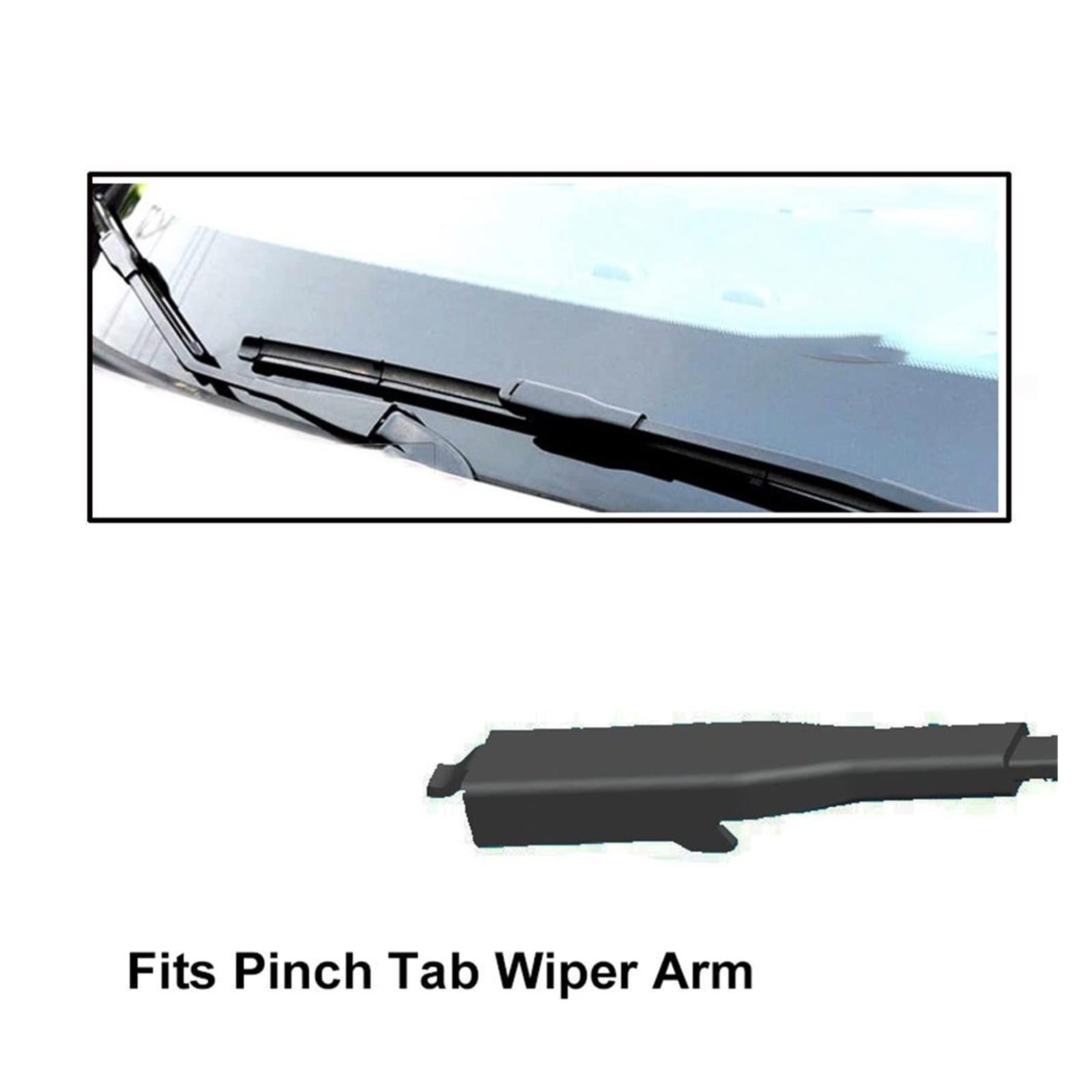 Escobilla Limpiaparabrisas Delantera Para Ford Para Mondeo MK5 CE CD CF Station Wagon Sedan 2012 2013 2014 2019 2020 2021 2022 Limpiaparabrisas De Coche.