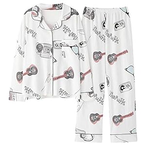 Leisure Cotton Sleepwear Pyjama à manches longues pour femme