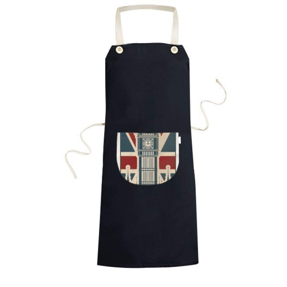 Tablier de cuisine noir avec poche fini les taches sur vos vêtements