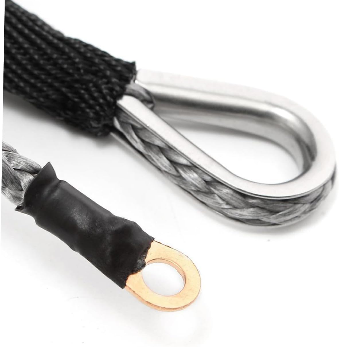 15m Synthetic Winch Rope Cable for ATV Utv SUV Truck Winch Rope Hook Included