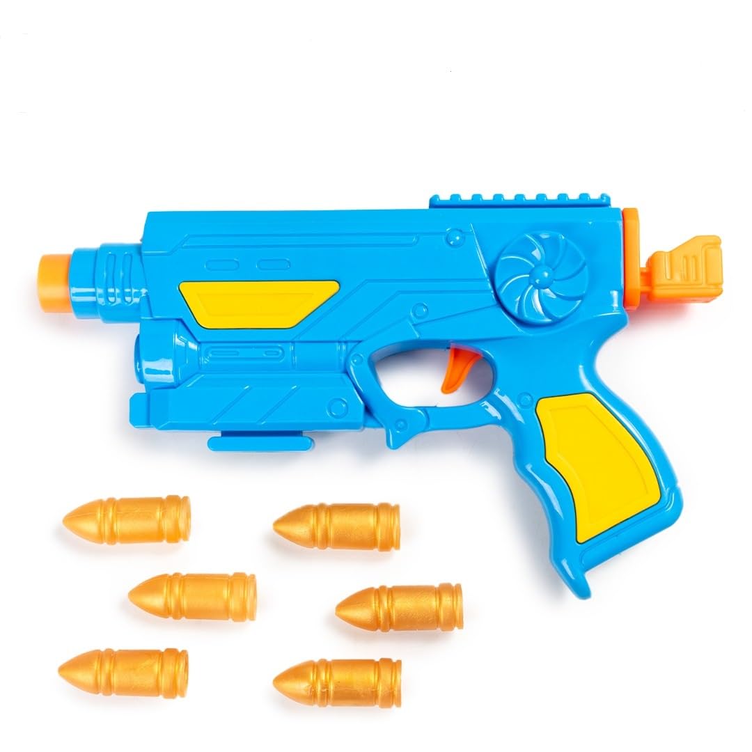 See full amazon price history chart for BKDT Marketing Gun Toy with 6 Safe Soft Bullets, Fun Target Shooting Battle Fight Game for Kids, Indoor & Outdoor Game (Pack of 1, Multicolor) BKDT Marketing Gun Toy with 6 Safe Soft Bullets, Fun Target Shooting Battle Fight Game for Kids, Indoor & Outdoor Game (Pack of 1, Multicolor) (B0CP3QBYH6) Amazon Price History, Amazon Price Tracker