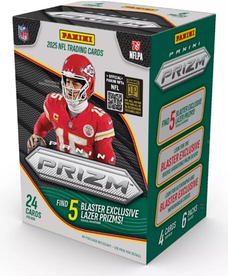 2025 Panini Prizm Football Sealed Blaster Box (5 Packs/Box)
