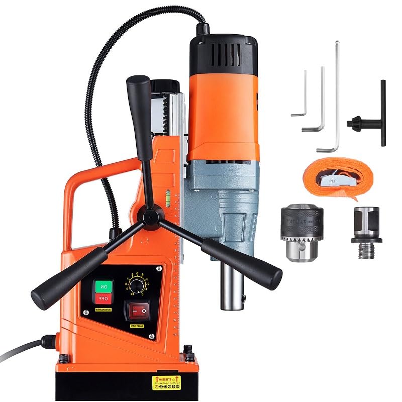 Magnetic Drill 1550W 2922lbf/13000N Portable Mag Drill Press 500RPM NEW, May Vary