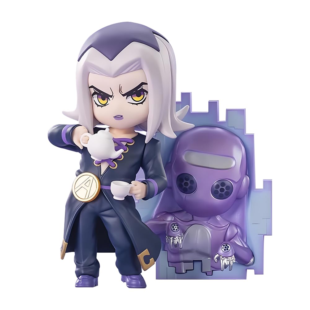 Zhongkaihua JJBA Leone Abbachio Figure 9CM Leone Abbachio Action Figure PVC Model Statue Collectible Car Desk Christmas Decoration Ornament For Fans โ image 1