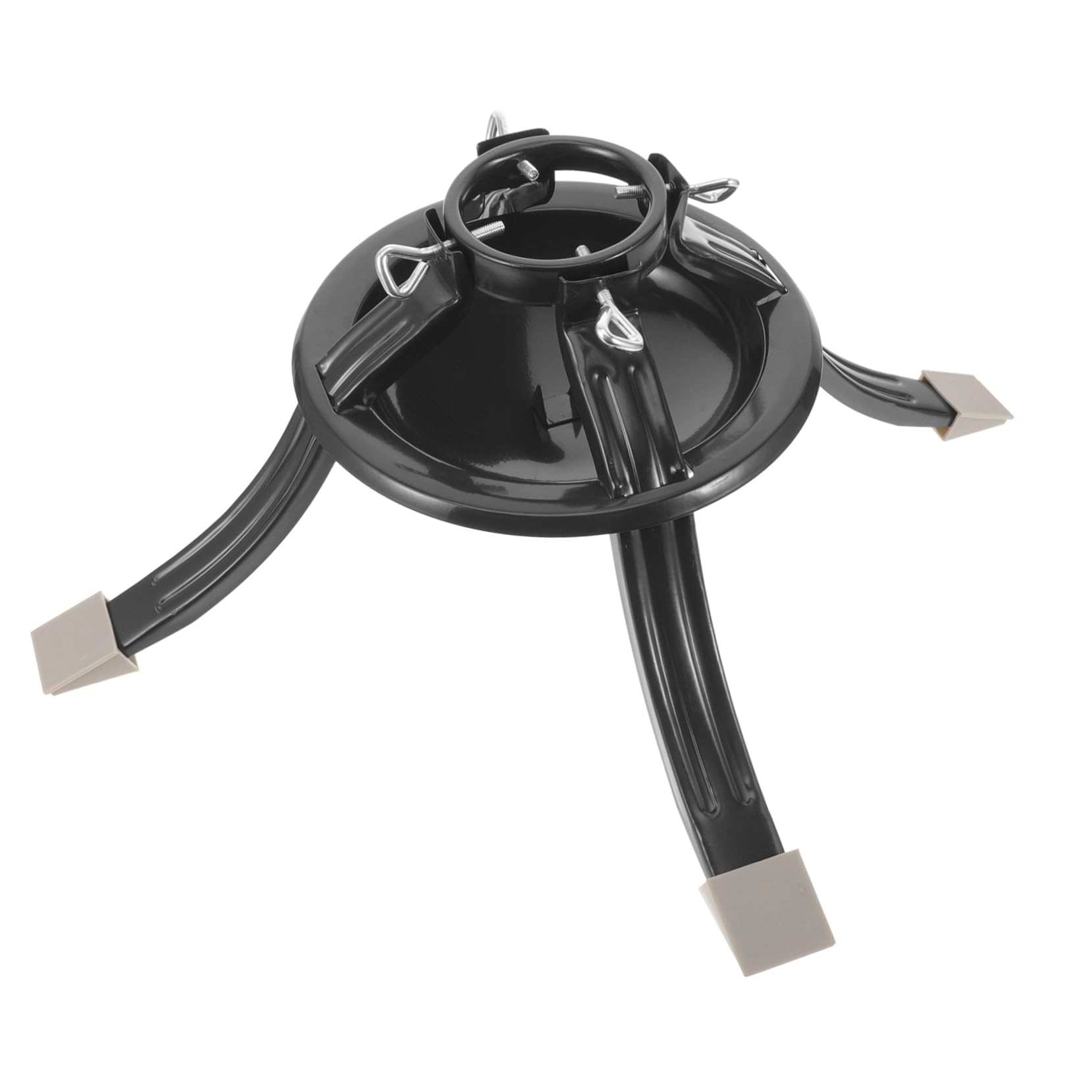 Ciieeo Christmas Tree Stand Sturdy Metal Base for Xmas Tree Round Holder for Decor Smooth Finish Support for Holiday Arrangements