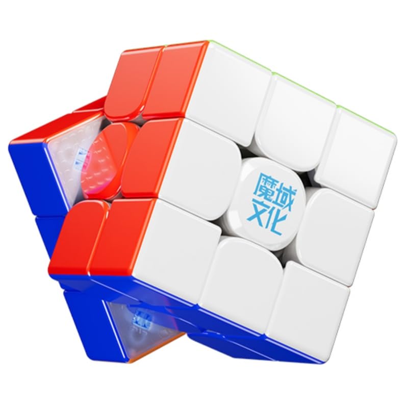 MoYu Super AoLong UV 3 x 3 20 balles Core MagLev Version 2025 Cube magique sans autocollant magnétique Puzzle 3 x 3 x 3 cm Jouets cubiques (20 aimants...