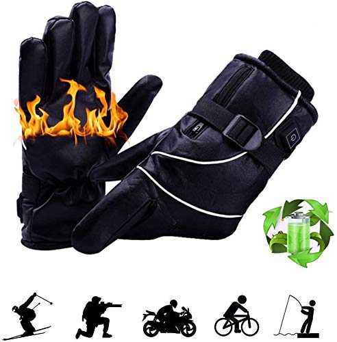 Gants chauffants chauds contre le froid aux mains durant l'hiver en extérieur