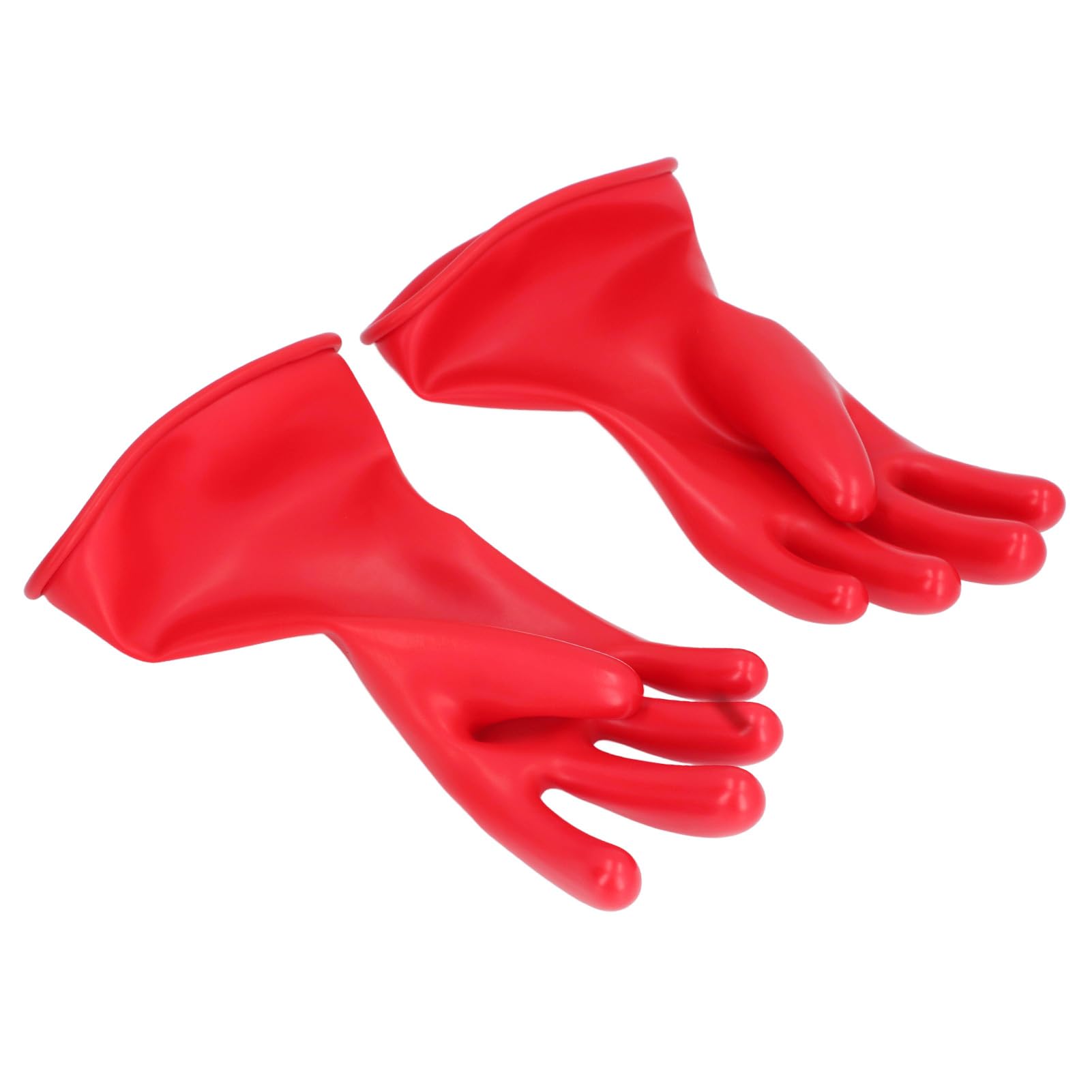 Gants isolés pour électriciens 2,5 kV, gants de sécurité haute tension, gants de travail en latex de qualité supérieure pour lignes électriques avec une résistance à la perforation (Taille 8)