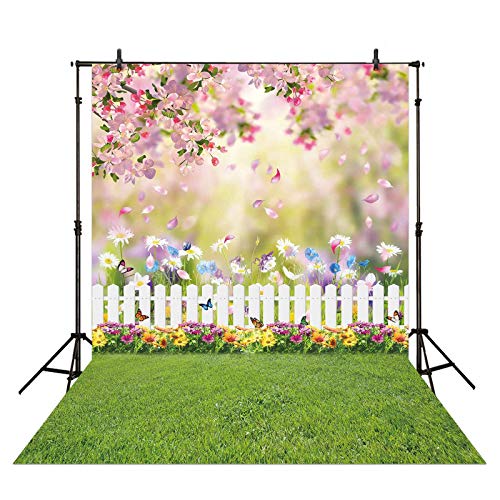 Get Popular Offer Allenjoy 6x8ft Spring Easter Garden Photography Fabric Backdrop Green Grass Lawn Pink Floral Butterfly Fence Background Baby Girl Kids Children Portrait Party Decorations Photo Booth Studio Props Get Popular Offer Allenjoy 6x8ft Spring Easter Garden Photography Fabric Backdrop Green Grass Lawn Pink Floral Butterfly Fence Background Baby Girl Kids Children Portrait Party Decorations Photo Booth Studio Props