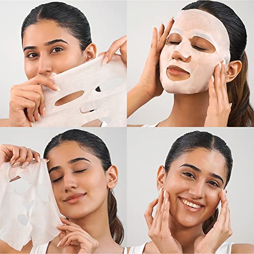 Image of Lakme Skin Solutions Sheet Mask Brightening With Niacinamide 25Ml, Pack Of 2