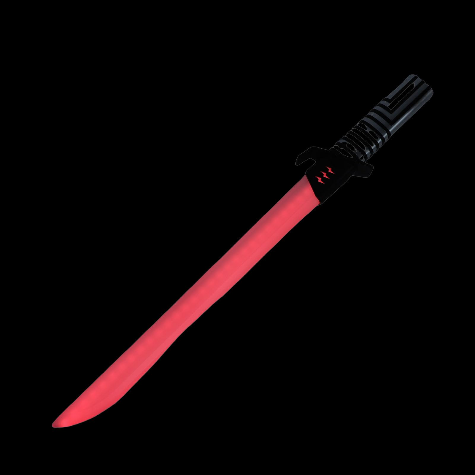 PUSOKEI Buntes LED-Leuchtschwert-Spielzeug für Party, Cosplay, Realistisches Design für und Erwachsene, 65 cm