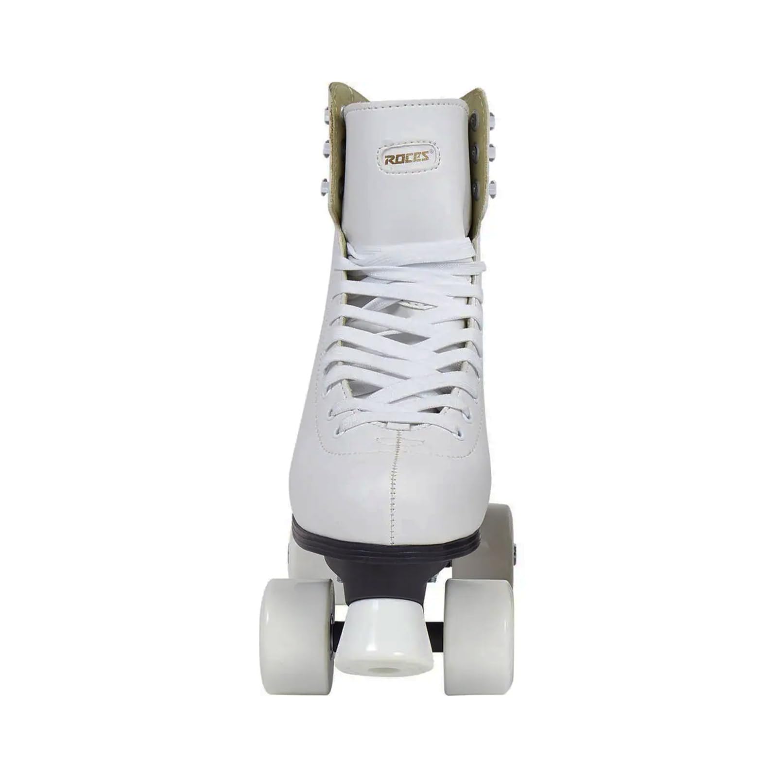Roces RC1 Classicroller – Rollschuhe Im Artistic-Look, Weiß/schwarz, ABEC 5, 54 Mm Rollen