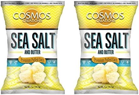 Cosmos Creations Nuggets, Sea Salt and Butter, 7 Ounce (Pack of 2)