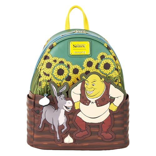 Image of Loungefly DreamWorks Shrek Spring Vibes Mini Backpack