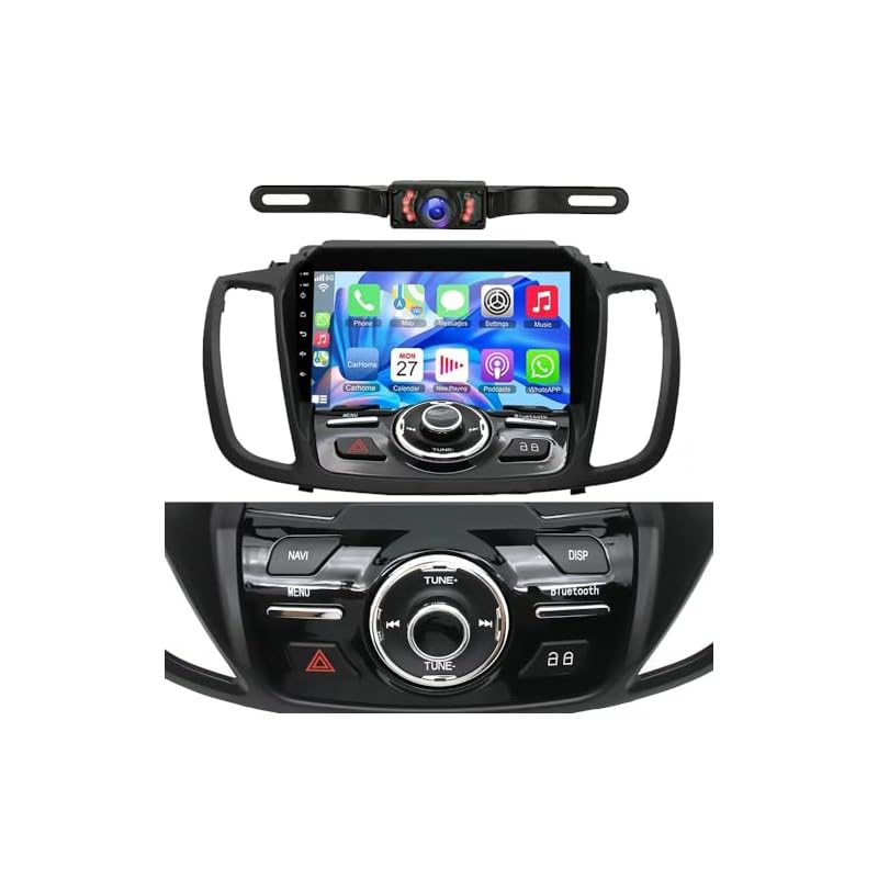4G64G-9-Android-13-Car-Stereo-Radio-For-Ford-Escape-2013-2014-2015-2016-2017-2018-2019-Hd-Touch-Double-Din-Car-Radio-With-Wireless-Carplay-Wired-Android-Auto-Wifi-Gps-Navigation-Ahd-Camera 51wro6tms3l. sl500 . ss800