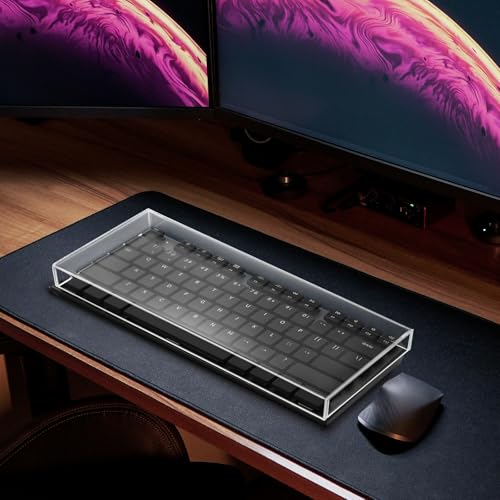 Protector de teclado de 68 teclas: funda de acrílico transparente impermeable contra accidentes 6