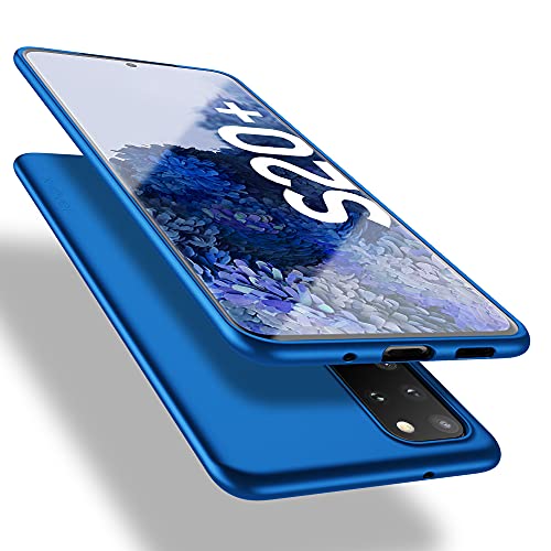 Cover Compatibile con Samsung Galaxy S20 Plus Ultra Sottile e Morbido Protettiva Custodia Rubber Protezione per S20 Plus 5G silicone tpu blu
