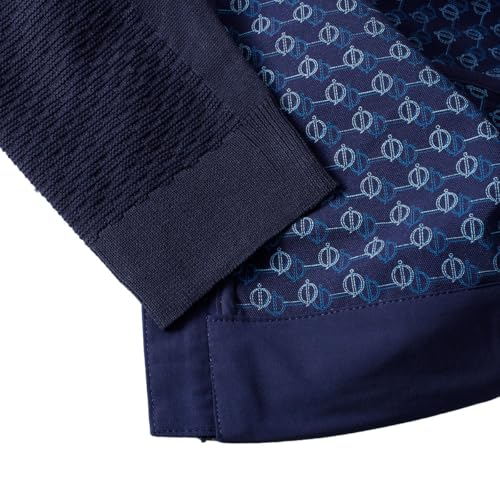 Oscar Jacobson Mens Highbank Lightweight Wind Resistant Golf Jacket - Image 6