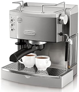 De'Longhi EC702 15 Bar Espresso and Cappuccino Machine, Stainless Steel