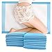SOFYFINE Disposable Underpads 23 X 36 Inches (Pack of 100), Chux Pads, Assisted Disposable Pads for Bed, Chucks Pads, Adults Incontinence Use, Baby Mats, Women Absorbency Pads, Blue