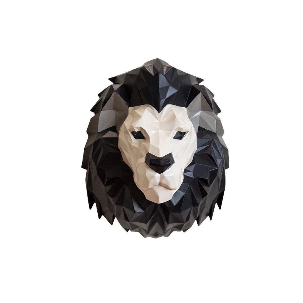 Skulptur Stil Kreative Malerei Dreidimensionales Wandbild Wanddekorationen Wohnzimmer Statuen Neuheit Geschenk