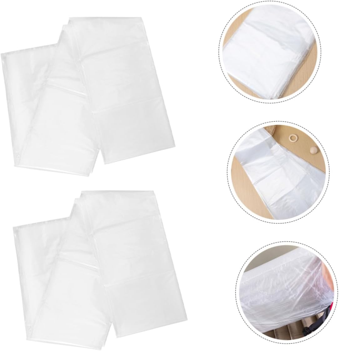 PRETYZOOM 2pcs Heavy Duty Mattress Storage Bags Mattress Protection Covers for Moving and Long-Term Storage and Dustproof Fits Queen